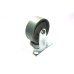 CI Cast Iron Caster Trolley Wheels Heavy Duty (Green)